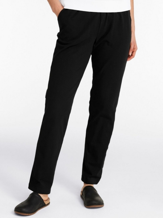 L.L. Bean Pants - LL Bean Black Tapered Pants Size Medium (Medium Tall Length)